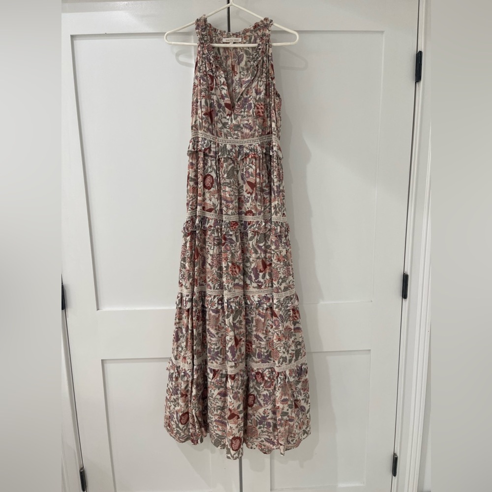 love the label flowy dress